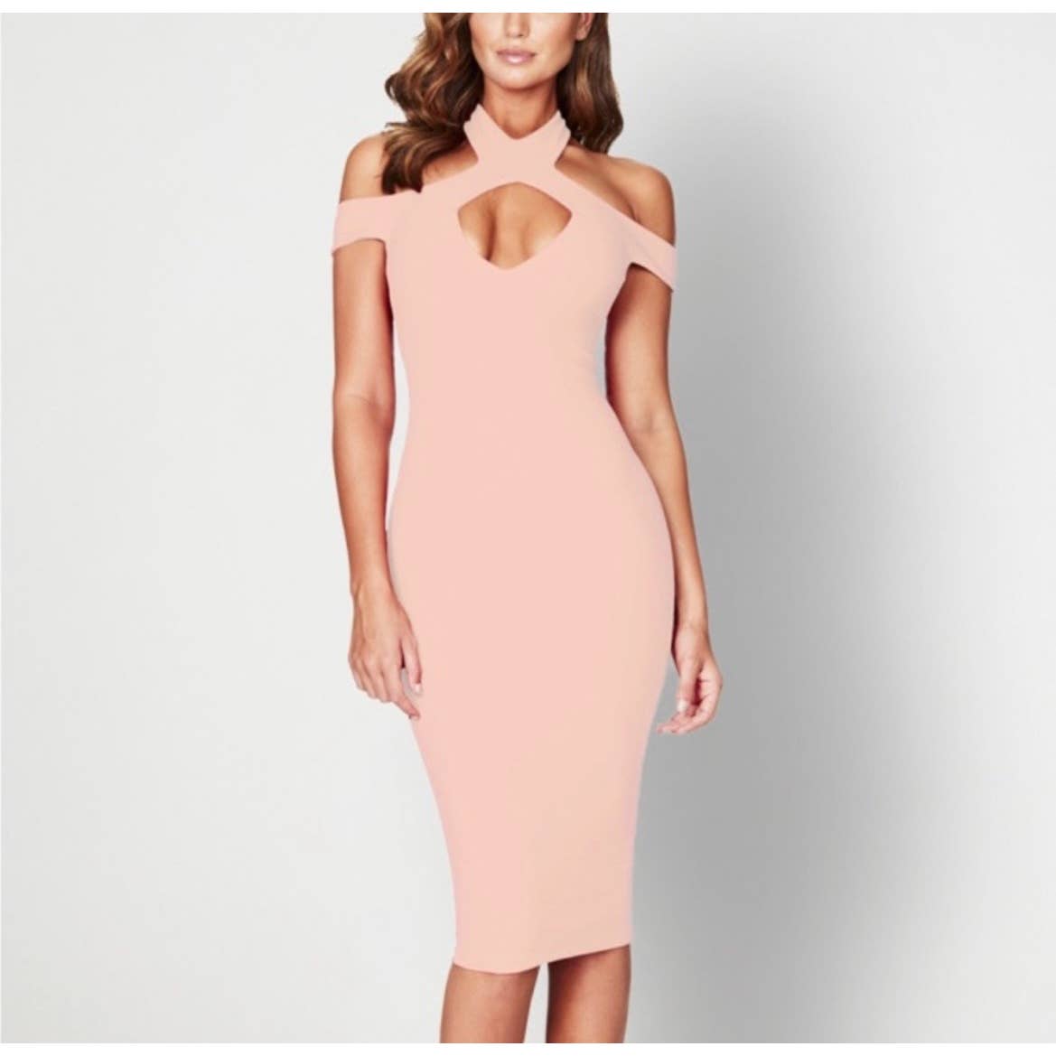$229 Nwt Nookie “Hollywood” Midi Dress M